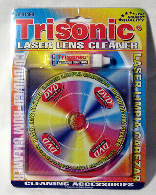 New Laser Lens Cleaner Game Console Cd-rom Dvd Player Cleaning Liquid Included