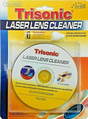 Laser Lens Cleaner Cd/dvd Xbox Ps2 Ps3 Ps4 Cleaning Liquid Included