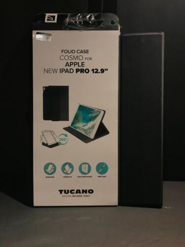 Tucano 12.9" Folio Case For Apple Ipad Pro - Black