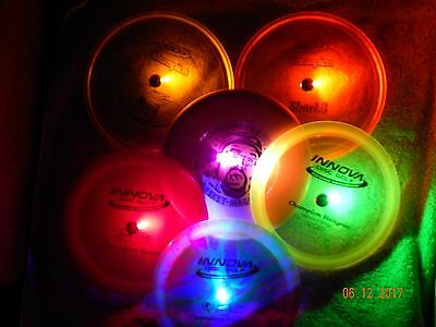 26 Led Disc Golf Lights Frisbee Disc Golf Glow Golf Battery Fast Shipping! New