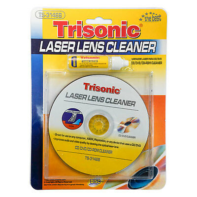 Trisonic Laser Lens Cleaner For Dvd/cd Players - Ts-3146b